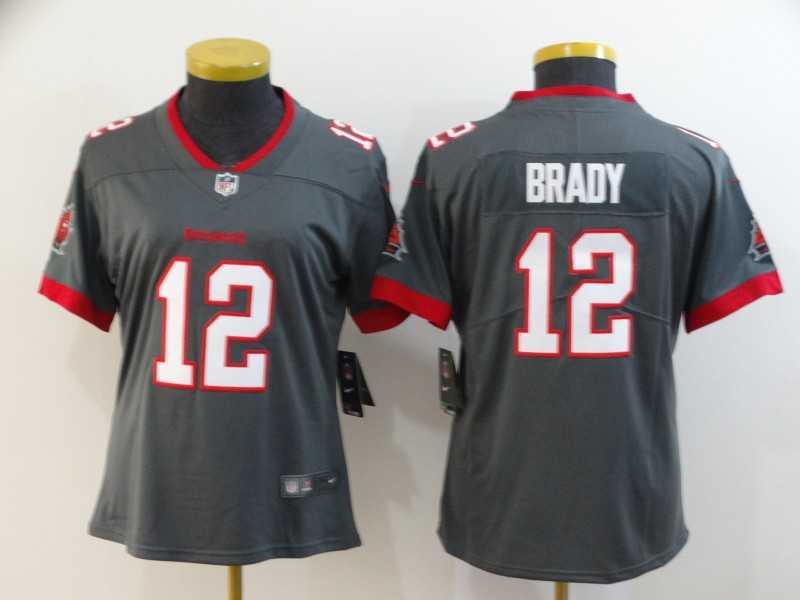 Women Nike Buccaneers 12 Tom Brady Gray New 2020 Vapor Untouchable Limited Jersey,We sell and wholesale Women Nike Buccaneers 12 Tom Brady Gray New 2020 Vapor Untouchable Limited Jersey on line form chian!